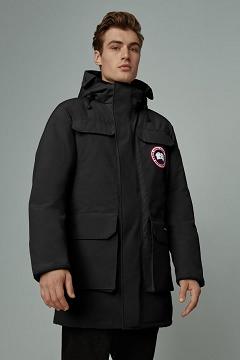 Chamarras Canada Goose Hombre Mexico - Citadel Abrigos Negros CK0814653